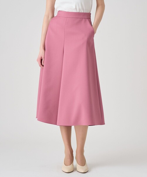 ANAYI（アナイ） パンツ カルゼフレアガウチョパンツ レディース