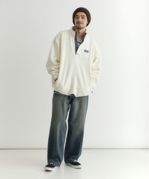 CAMP7 バックロゴ　デカロゴ　袖ロゴ　トレーナー　レディース　L Right-on - CAMP7 バックロゴ デカロゴ 袖ロゴ トレーナー レディース