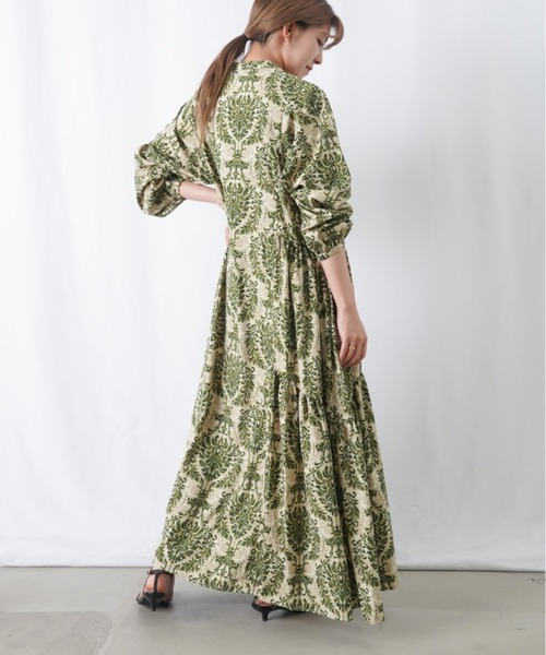 「LUCA/LADY LUCK LUCA」 長袖ワンピース FREE ブルー レディース_画像4