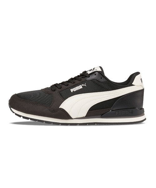 「PUMA」 ローカットスニーカー 24.0cm ブラック×ホワイト レディース_画像5
