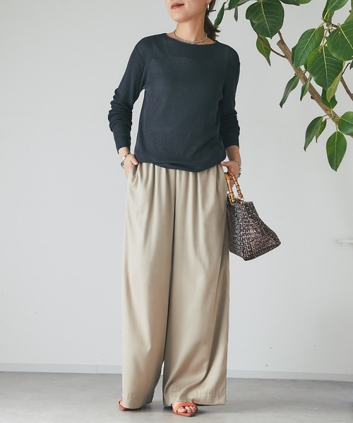 「un dix cors」 長袖ニット FREE ブラック レディース_画像7