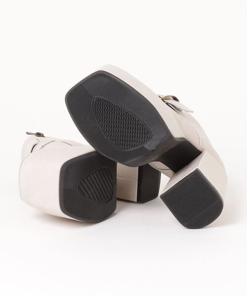 「YOSUKE」 シューズ L ブラック レディース_画像3