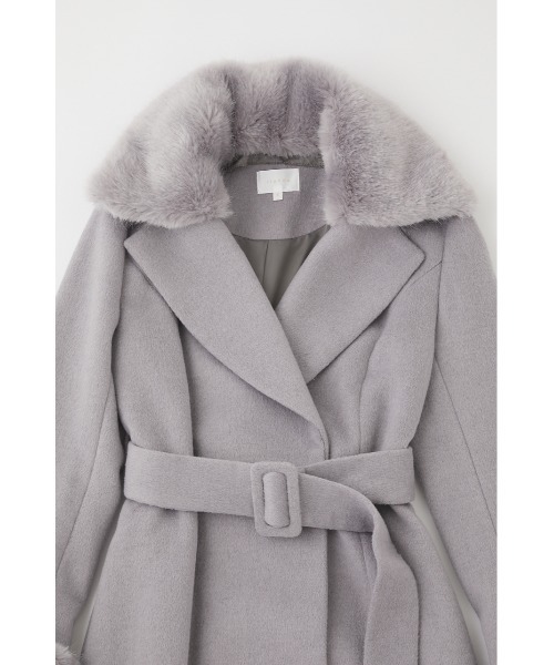 「rienda」 チェスターコート MEDIUM ブラウン レディース_画像2