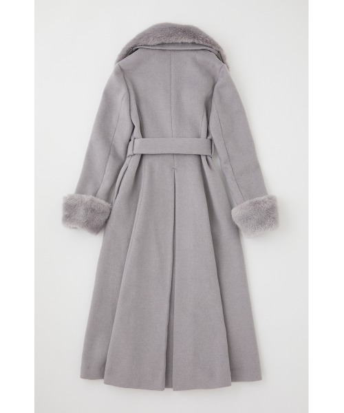 「rienda」 チェスターコート MEDIUM ブラウン レディース_画像4