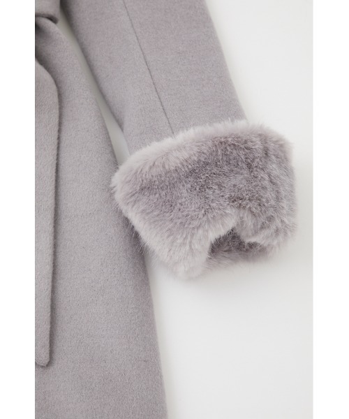 「rienda」 チェスターコート MEDIUM ブラウン レディース_画像7