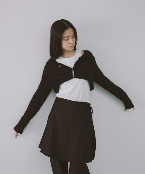 「duei」 ボレロ FREE ブラウン レディース_画像5