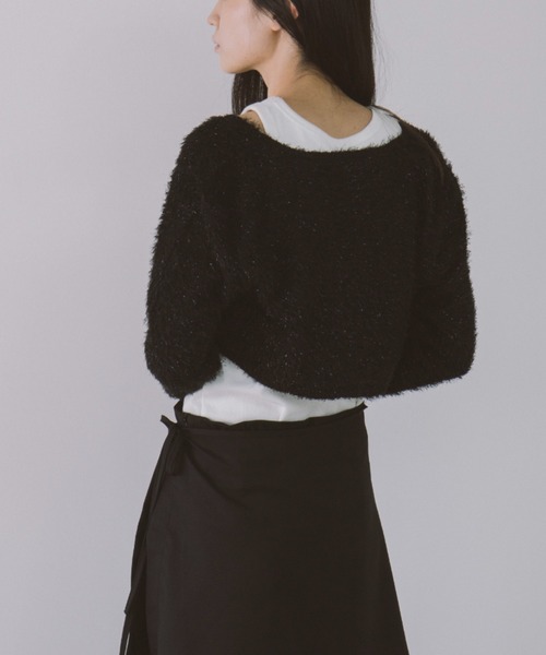 「duei」 ボレロ FREE ブラウン レディース_画像7