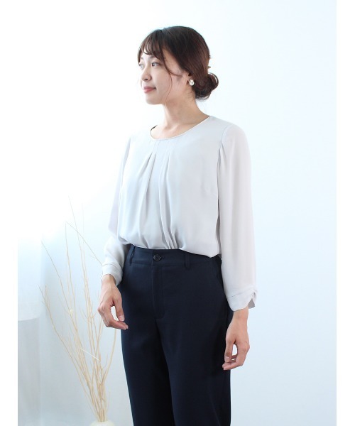 「MB mint breeze」 パンツ 4L グレー レディース_画像6