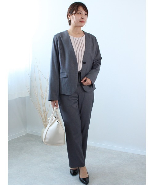 「MB mint breeze」 パンツ 4L グレー レディース_画像9