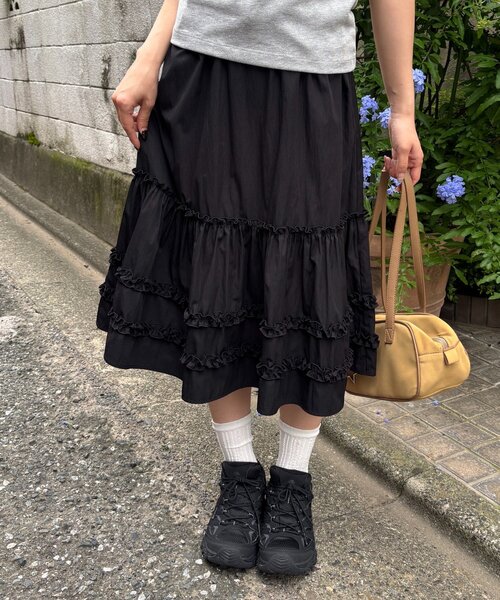TSURU by Mariko Oikawa（ツルバイマリコオイカワ） ロング スカート
