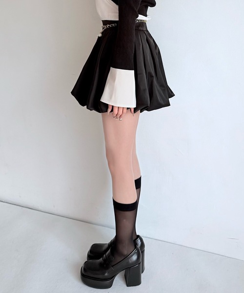 NOMAE（ノーマエ） スカート チェーンベルトバルーンスカパン