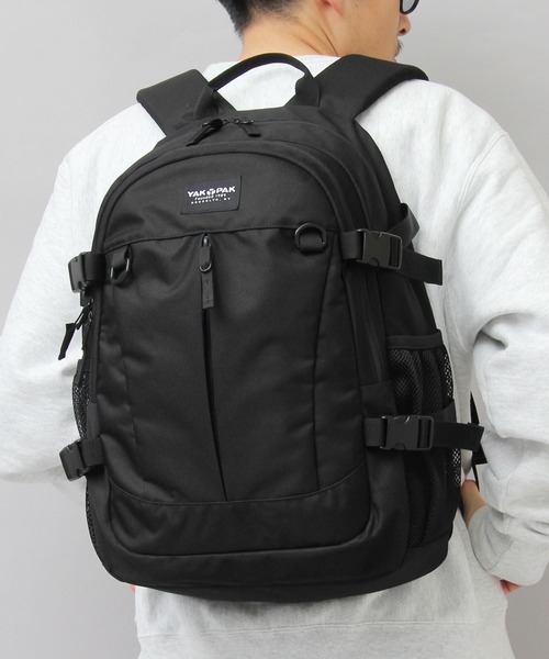 YAK PAK リュック ブラック　新品 YAKPAK（ヤックパック） リュック FREE ブラック メンズ : ZOZOTOWN