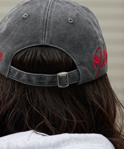 PLEASURES（プレジャーズ） キャップ 帽子 SCRAWL POLO CAP ウォッシュ