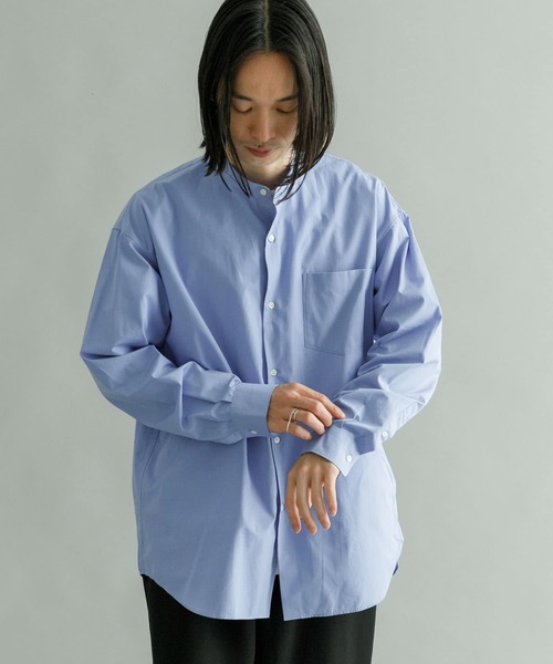 「THOMAS MASON」 長袖シャツ X-LARGE ブラック メンズ_画像4