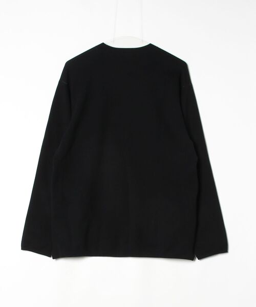 「ATTACHMENT」 長袖ニット 2 ブラック メンズ_画像2