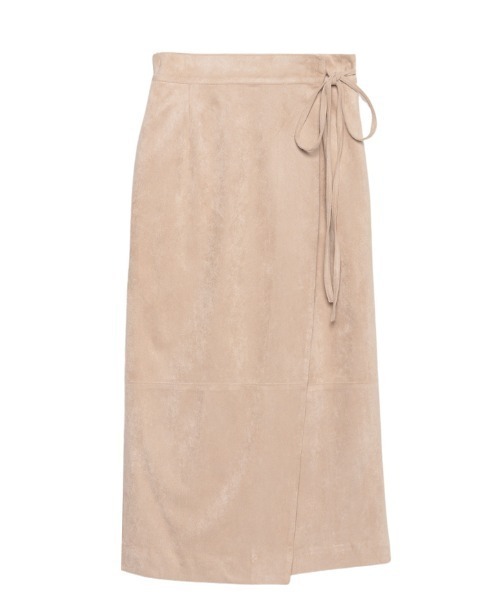 「anuans」 スカート MEDIUM ベージュ レディース_画像6