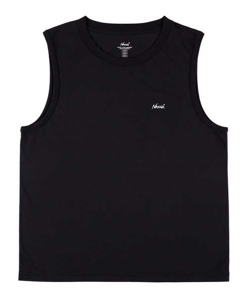 NANGA（ナンガ） タンクトップ DRY MIX TANK TOP ロゴプリント 吸汗速