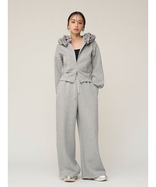 SNIDEL（スナイデル） スウェットパンツ ジャージ ボンディングロング