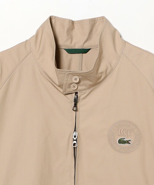 【大人気】ラコステ スイングトップ 刺繍ロゴ フルジップブルゾン スタンドカラー LACOSTE｜2.5レイヤースイングトップ スタンドジップジャケット