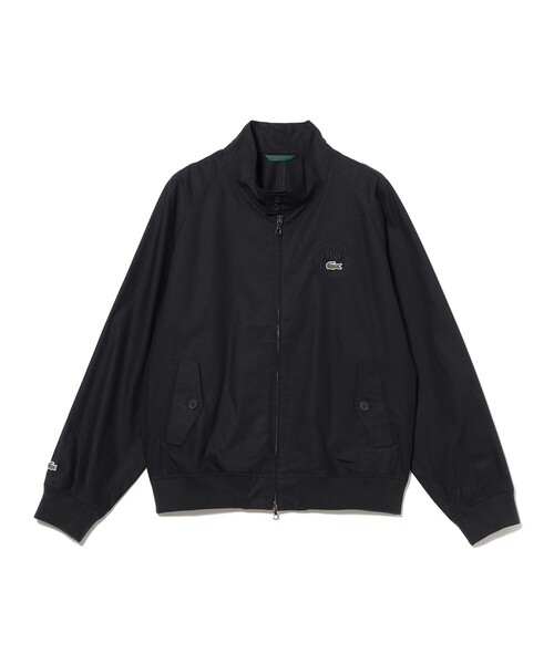 ココ‼️Lacoste ブラック ブルゾン LACOSTE（ラコステ） ブルゾン アウター 「別注」LACOSTE / スタンド