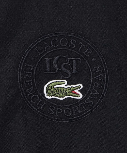ココ‼️Lacoste ブラック ブルゾン 楽天市場】LACOSTE ラコステ 撥水 バックロゴ フード付き ダウン