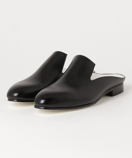 「BEAUTIFUL SHOES」 フラットサンダル 23 ブラック レディース_画像2