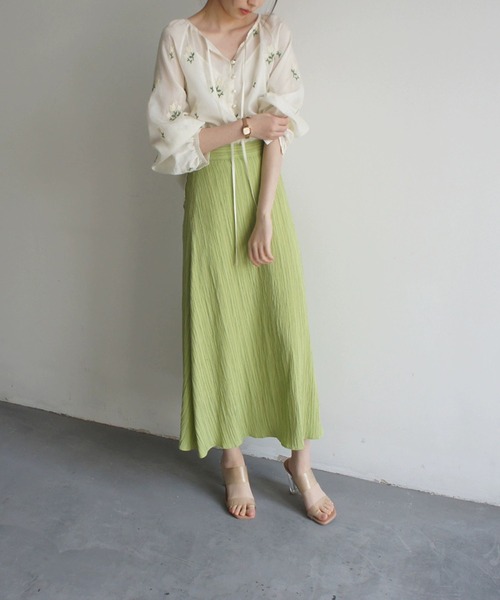 「aimoha」 長袖ブラウス X-LARGE オフホワイト レディース_画像6