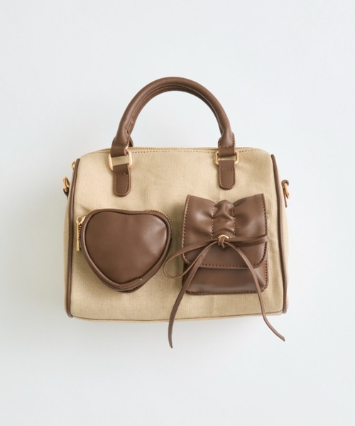 OLIVE des OLIVE（オリーブデオリーブ） ショルダーバッグ バッグ 配色