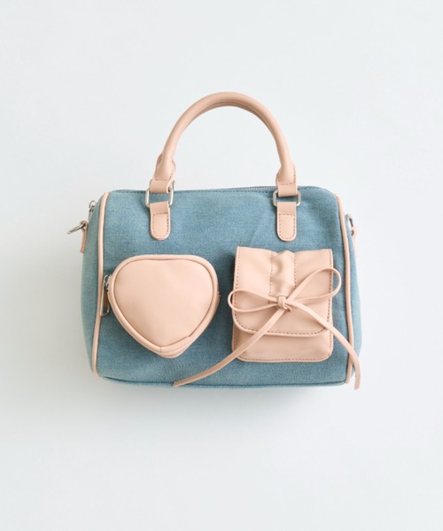 OLIVE des OLIVE（オリーブデオリーブ） ショルダーバッグ バッグ 配色