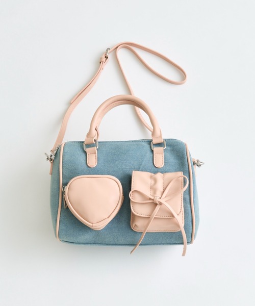 OLIVE des OLIVE（オリーブデオリーブ） ショルダーバッグ バッグ 配色