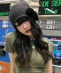 ニット帽 ニットキャップ レディース 「春夏新...の詳細画像3