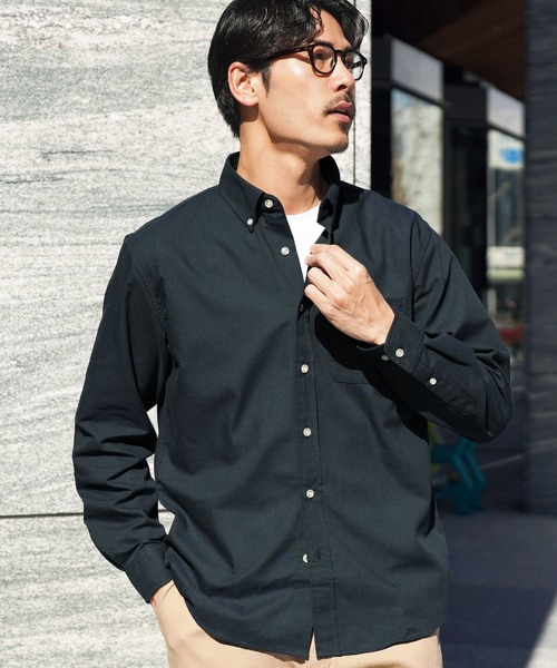 JIGGYS SHOP（ジギーズショップ） シャツ ボタンダウン オックスシャツ