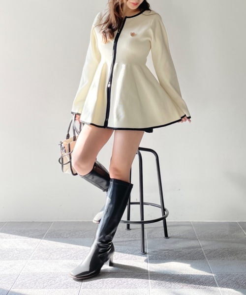 「NOMAE」 長袖チュニック FREE ピンク レディース_画像5