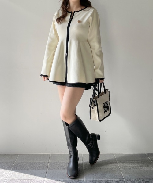 「NOMAE」 長袖チュニック FREE ピンク レディース_画像6