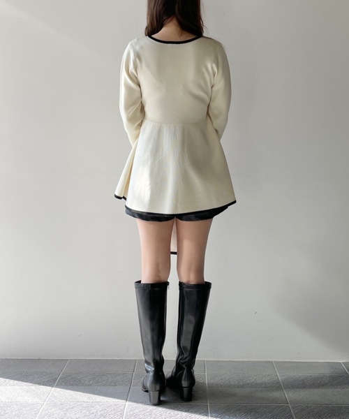 「NOMAE」 長袖チュニック FREE ピンク レディース_画像9