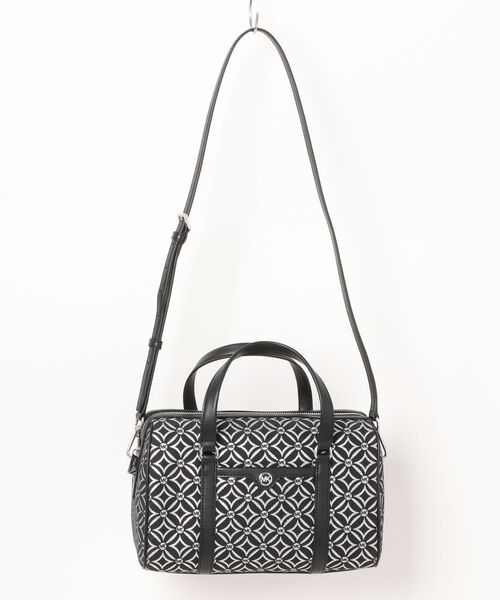 「MICHAEL KORS」 2WAYバッグ FREE ブラック×シルバー レディースの画像
