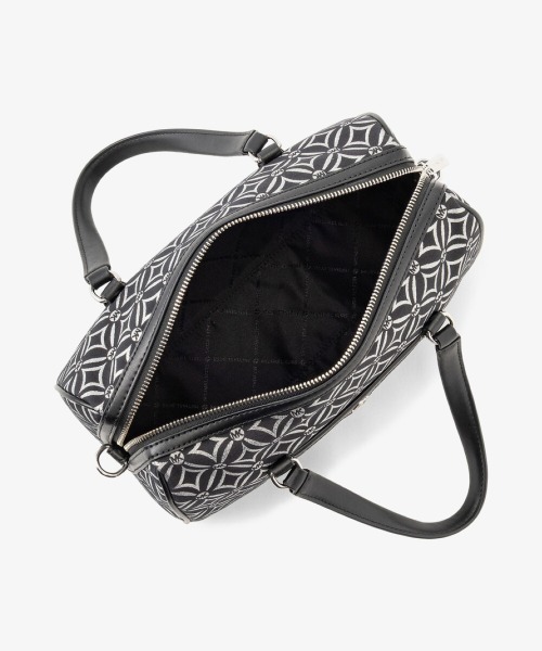 「MICHAEL KORS」 2WAYバッグ FREE ブラック×シルバー レディースの画像