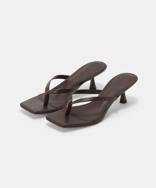 【美品】Mollini モリーニ UMATTA-DJMO ミュール サンダル Mollini（モリーニ） サンダル 「Mollini/モリーニ」tongs heel sandal