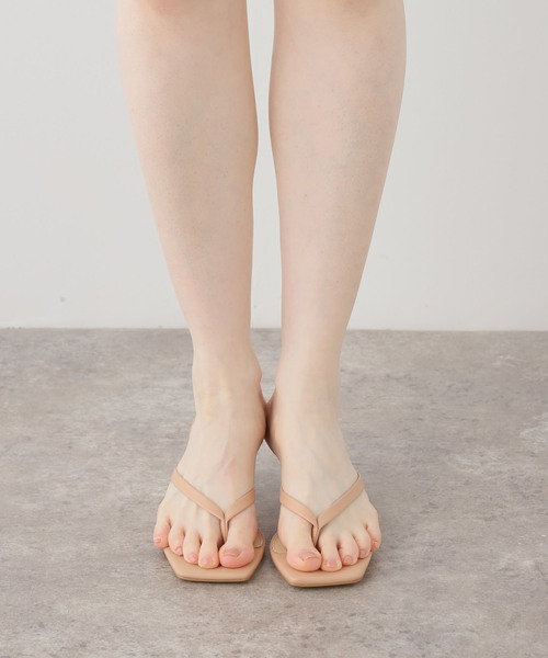 Mollini（モリーニ） サンダル 「Mollini/モリーニ」tongs heel sandal
