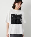 tシャツ 半袖 KIDDINGロゴTシャツ レ...の詳細画像1