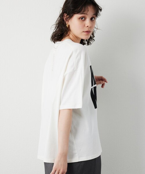 Whim Gazette Tシャツ・カットソー レディース Whim Gazette（ウィム ガゼット） tシャツ ロゴロングスリーブTシャツ