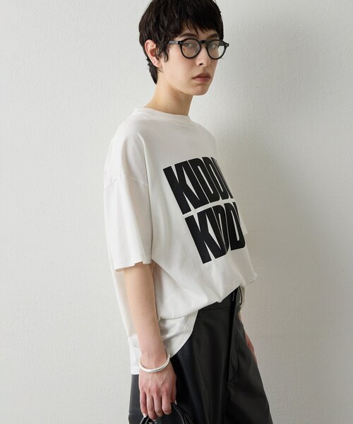 Whim Gazette（ウィム ガゼット） tシャツ KIDDINGロゴTシャツ