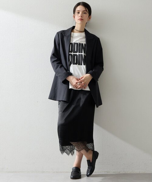 Whim Gazette（ウィム ガゼット） tシャツ 半袖 KIDDINGロゴTシャツ