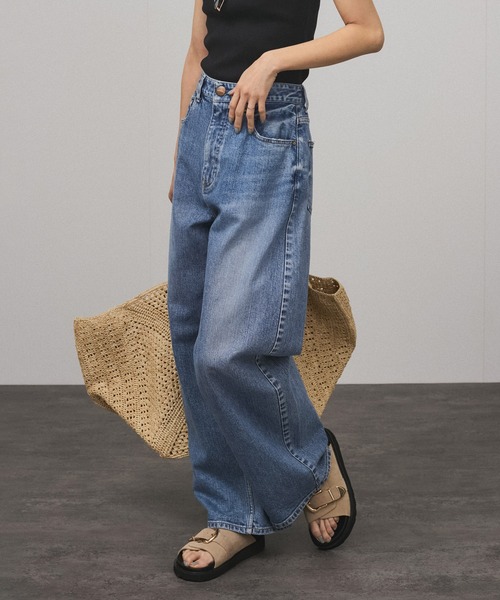 「RED CARD TOKYO」 デニムパンツ 25 ブルー系その他3 レディース_画像2