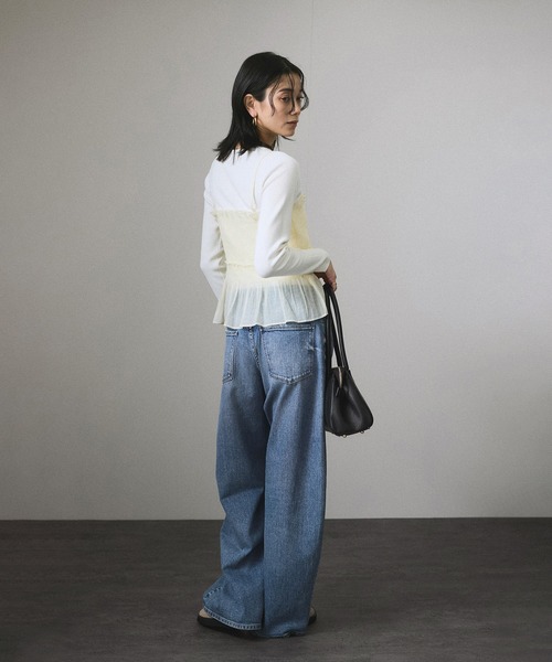 「RED CARD TOKYO」 デニムパンツ 25 ブルー系その他3 レディース_画像8