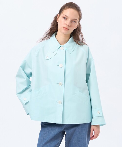 マッキントッシュフィロソフィ　ステンカラーショートスプリングコート MACKINTOSH PHILOSOPHY（マッキントッシュフィロソフィー） ステン