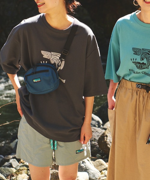 「Franklin Climbing」 半袖Tシャツ M サックスブルー メンズ_画像7