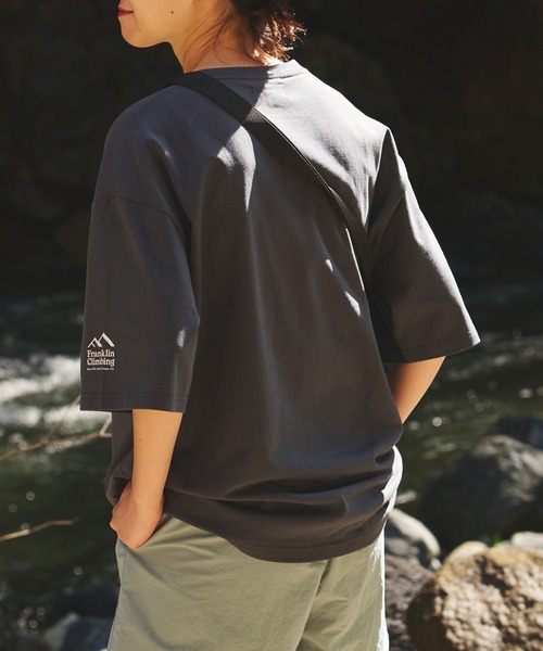 「Franklin Climbing」 半袖Tシャツ M サックスブルー メンズ_画像9