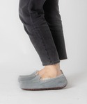「UGG」 モカシンシューズ 22cm グレー...の詳細画像3
