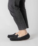 「UGG」 モカシンシューズ 22cm グレー...の詳細画像5